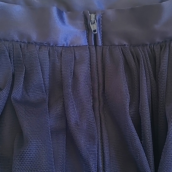 B Darlin Skater Skirt Layered Ballerina Tulle Mini Skirt Size Medium - Picture 7 of 10